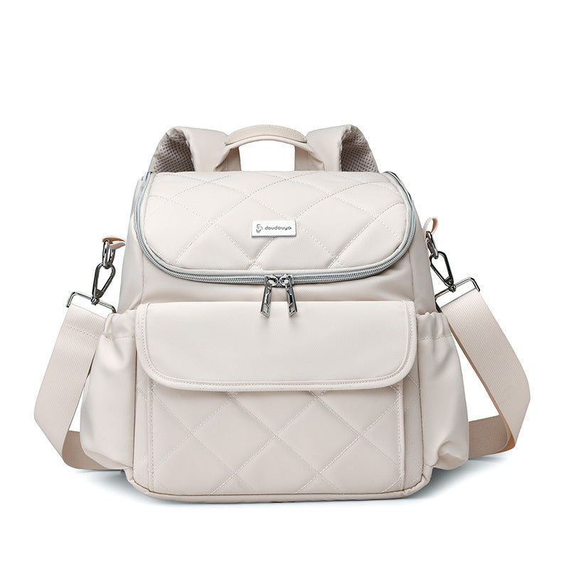 Quilted Multi-Functional Backpack Stornfield