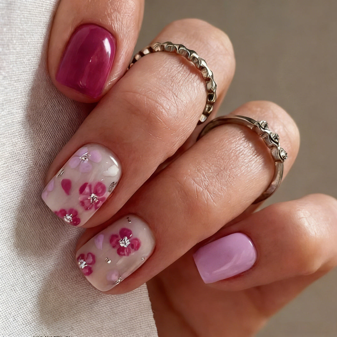 Floral Nail Art Set Stornfield