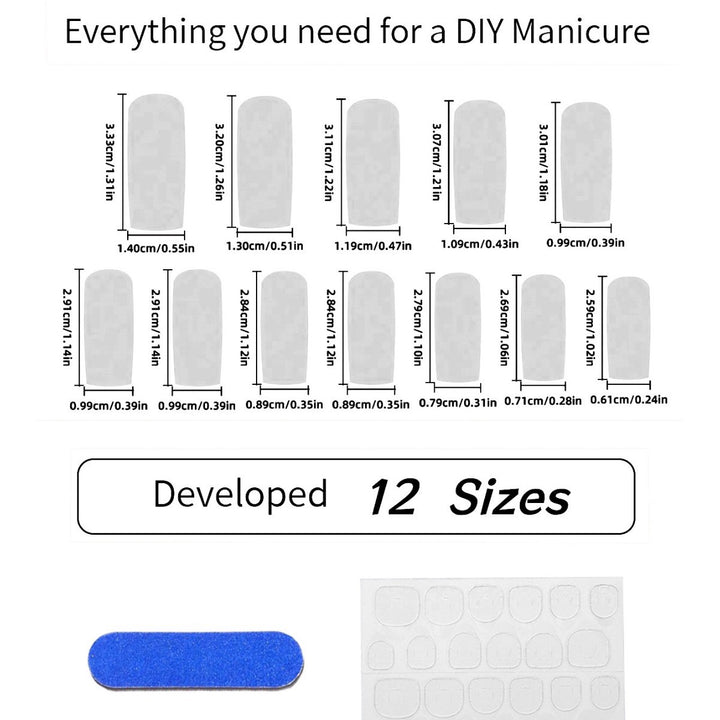 Modern Acrylic Nail Set Stornfield
