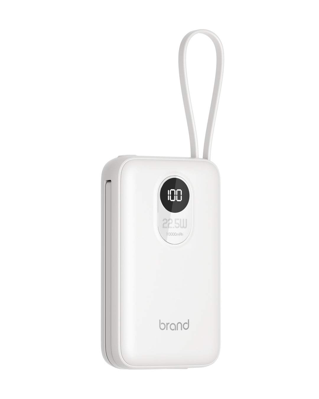 Portable Power Bank with Digital Charge Indicator and Intelligent Charging Port Stornfield