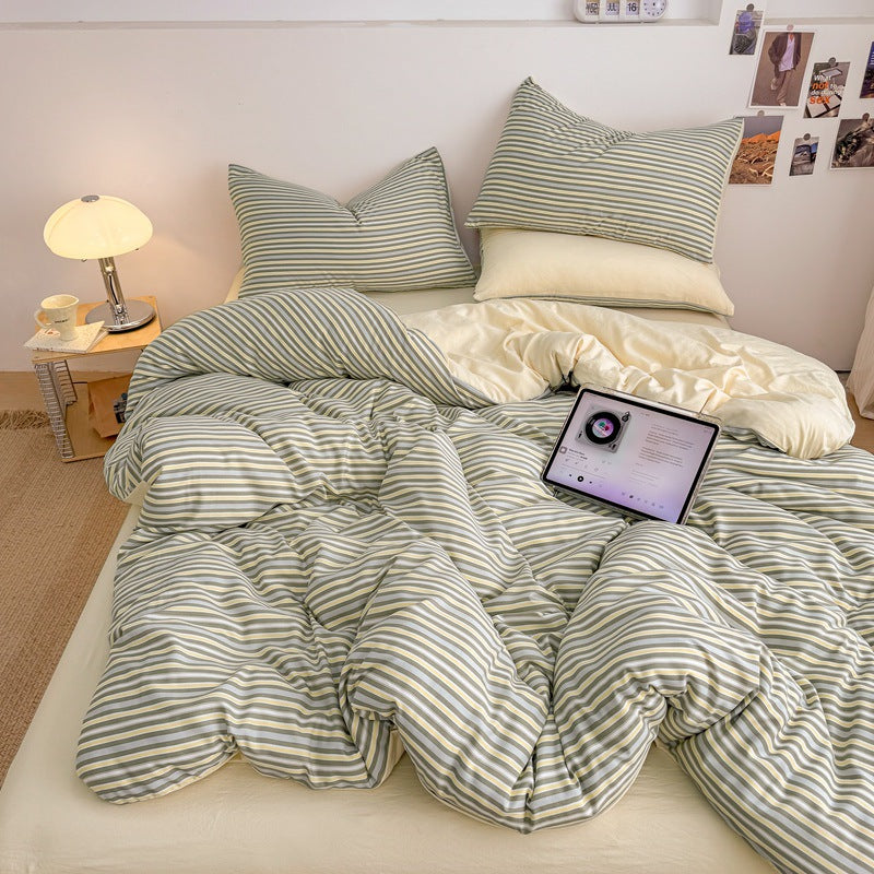 Striped Ultra Soft Duvet Set