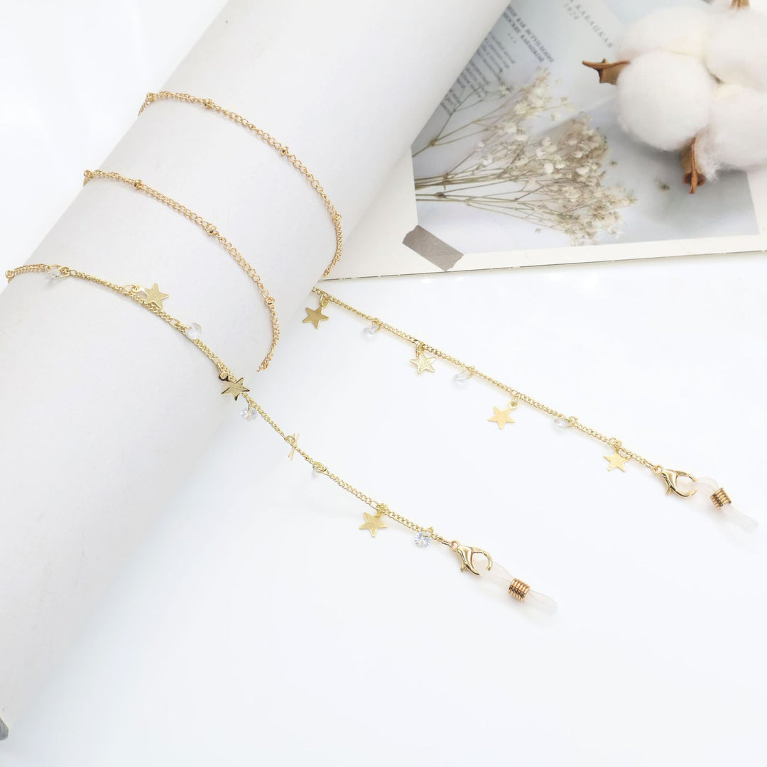 Cross-Embellished Eyewear Chain Stornfield