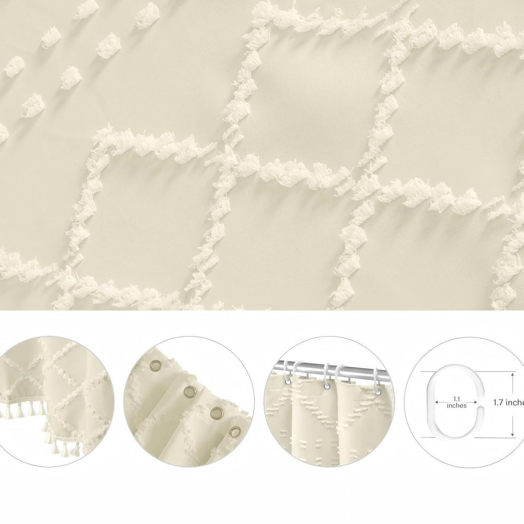 Decorative Shower Curtain Stornfield