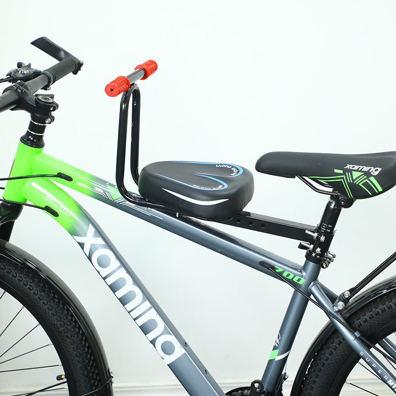 adjustable padded child bicycle passenger seat with safety armrest Stornfield