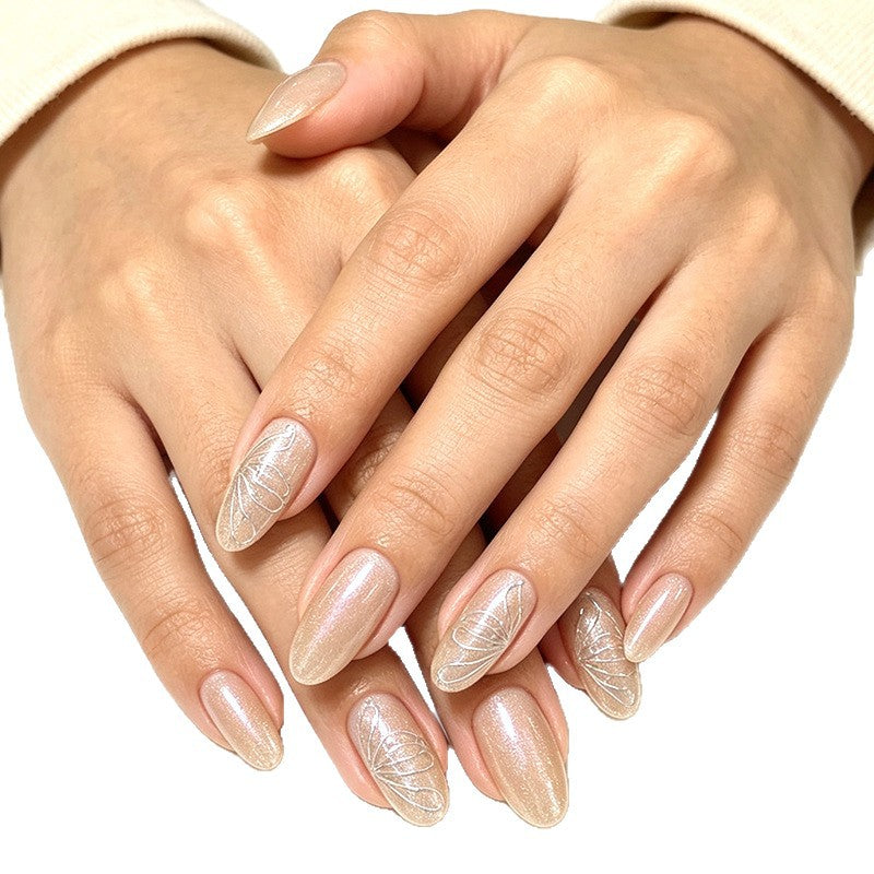 Elegant Press-On Nail Art Enhancements Stornfield