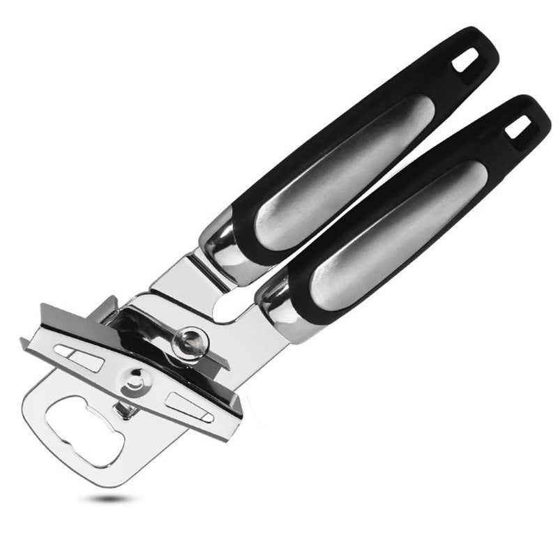 Ergonomic Stainless Steel Multi-Function Can and Bottle Opener Stornfield