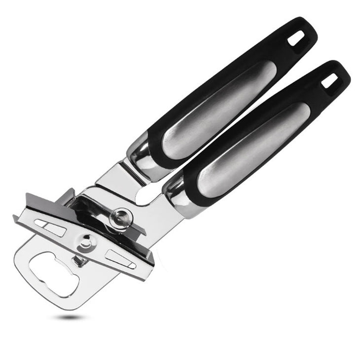 Ergonomic Stainless Steel Multi-Function Can and Bottle Opener Stornfield