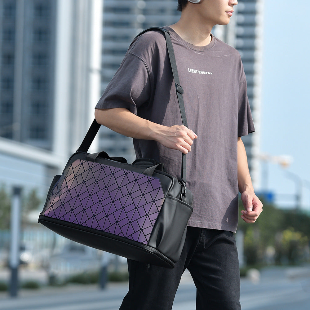 Trendy Multi-Compartment Travel Duffel Bag Stornfield