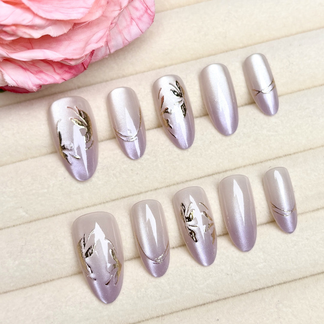 Premium Press-On Nail Design Kit