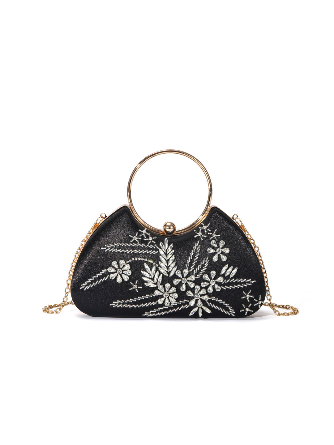 Embroidered Evening Clutch