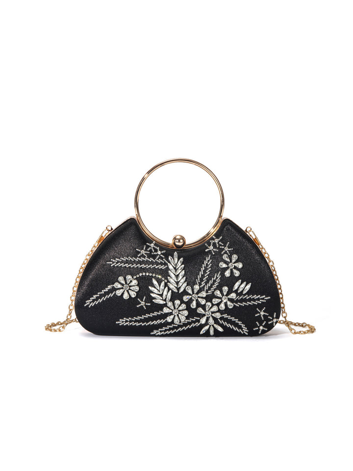 Embroidered Evening Clutch