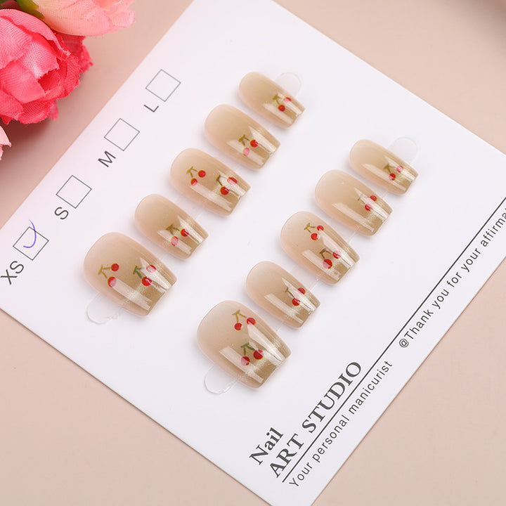 Cherry Blossom Press-On Nail Set Stornfield