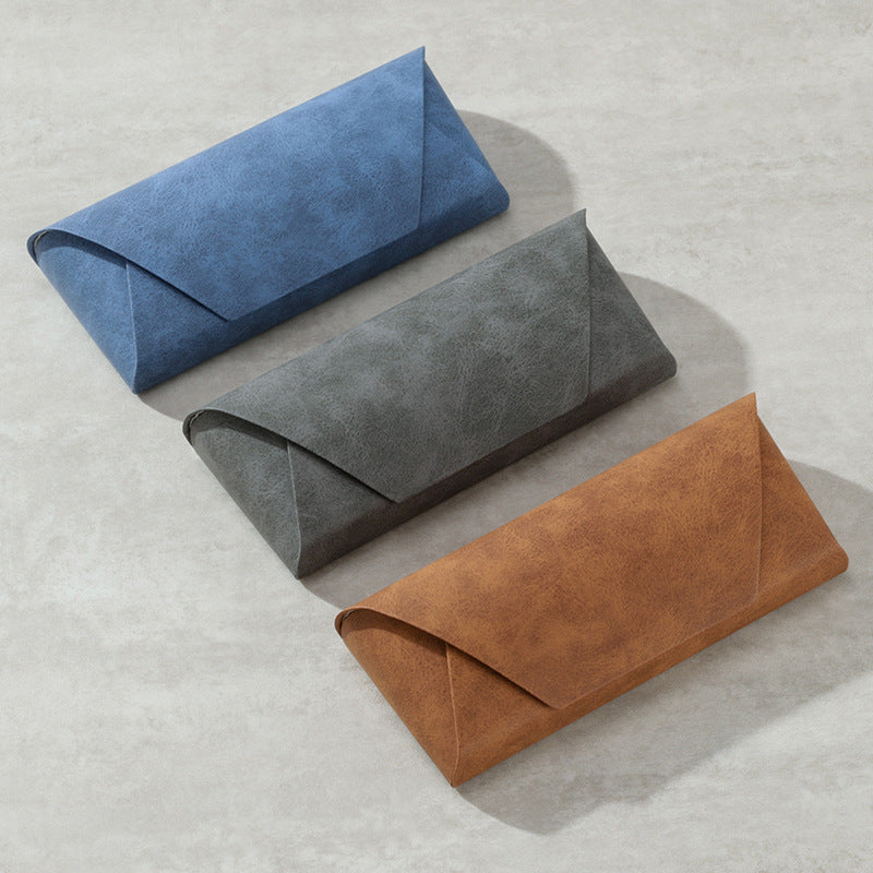 Premium Leather Eyewear Pouch Stornfield