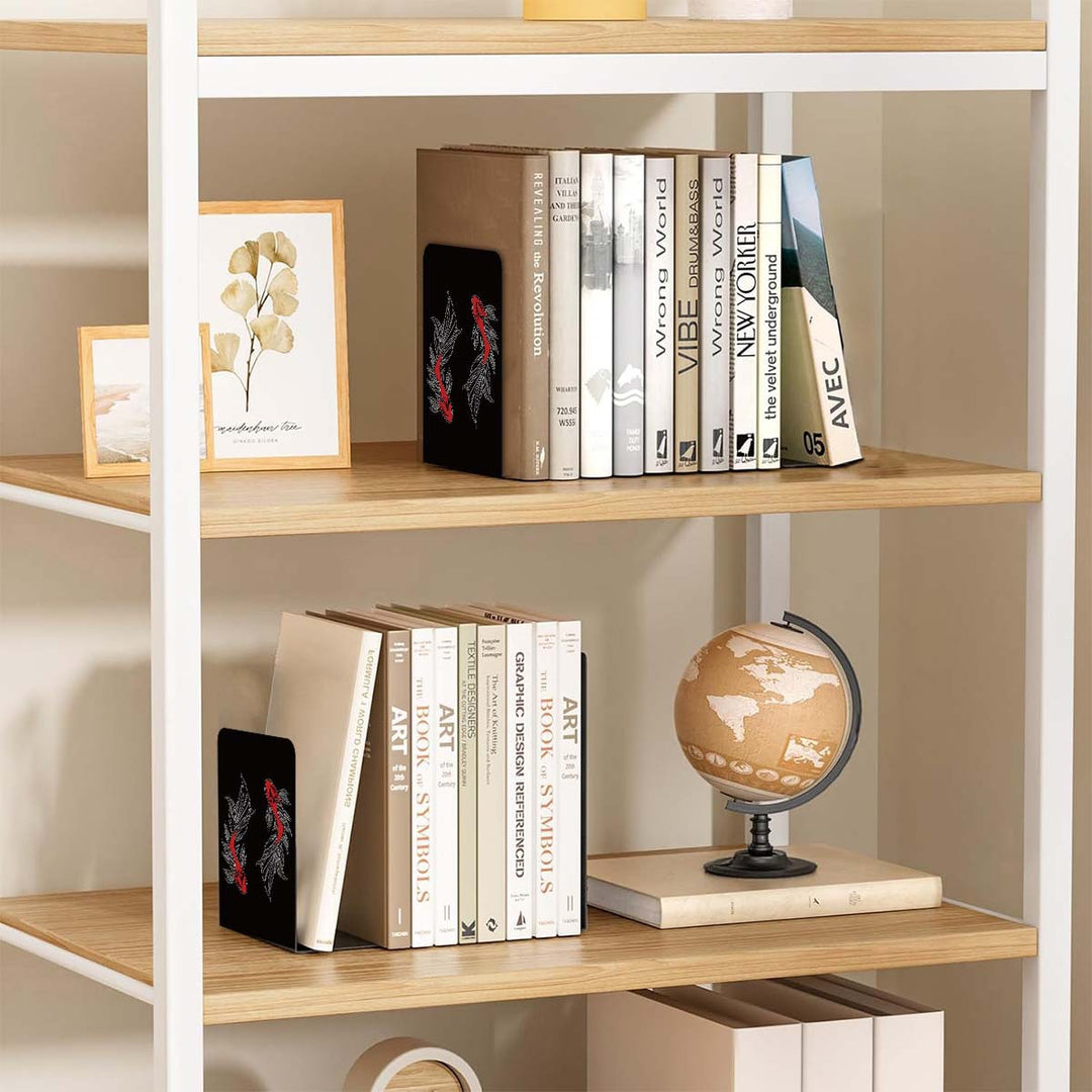 Artistic Koi Fish Bookends
