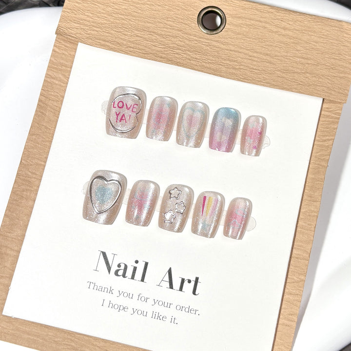 Creative Artistic Press-On Nail Collection