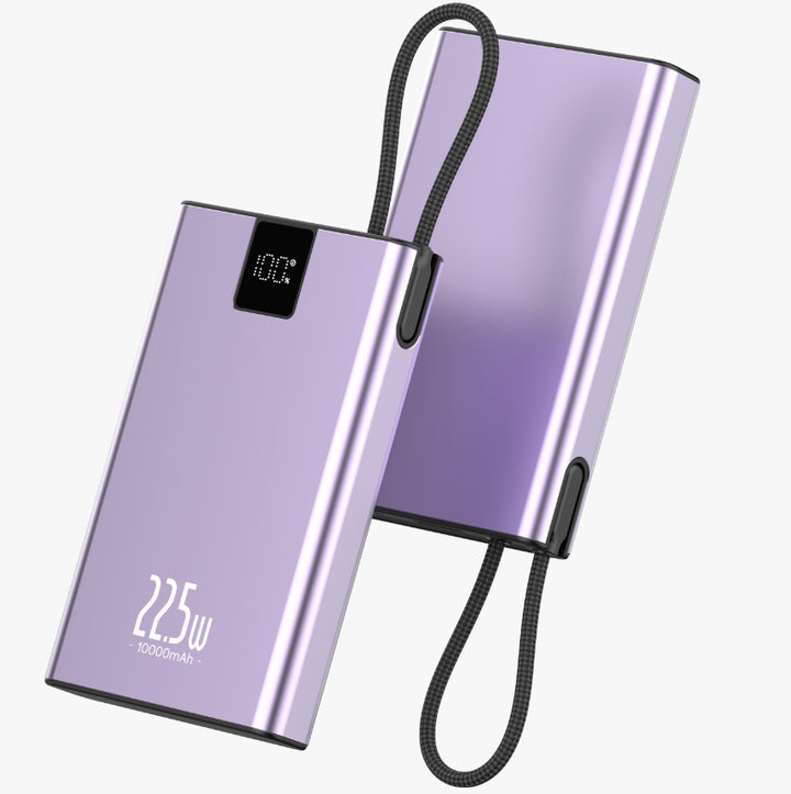 Portable high-performance power bank with smart charging display and USB-C connection Stornfield