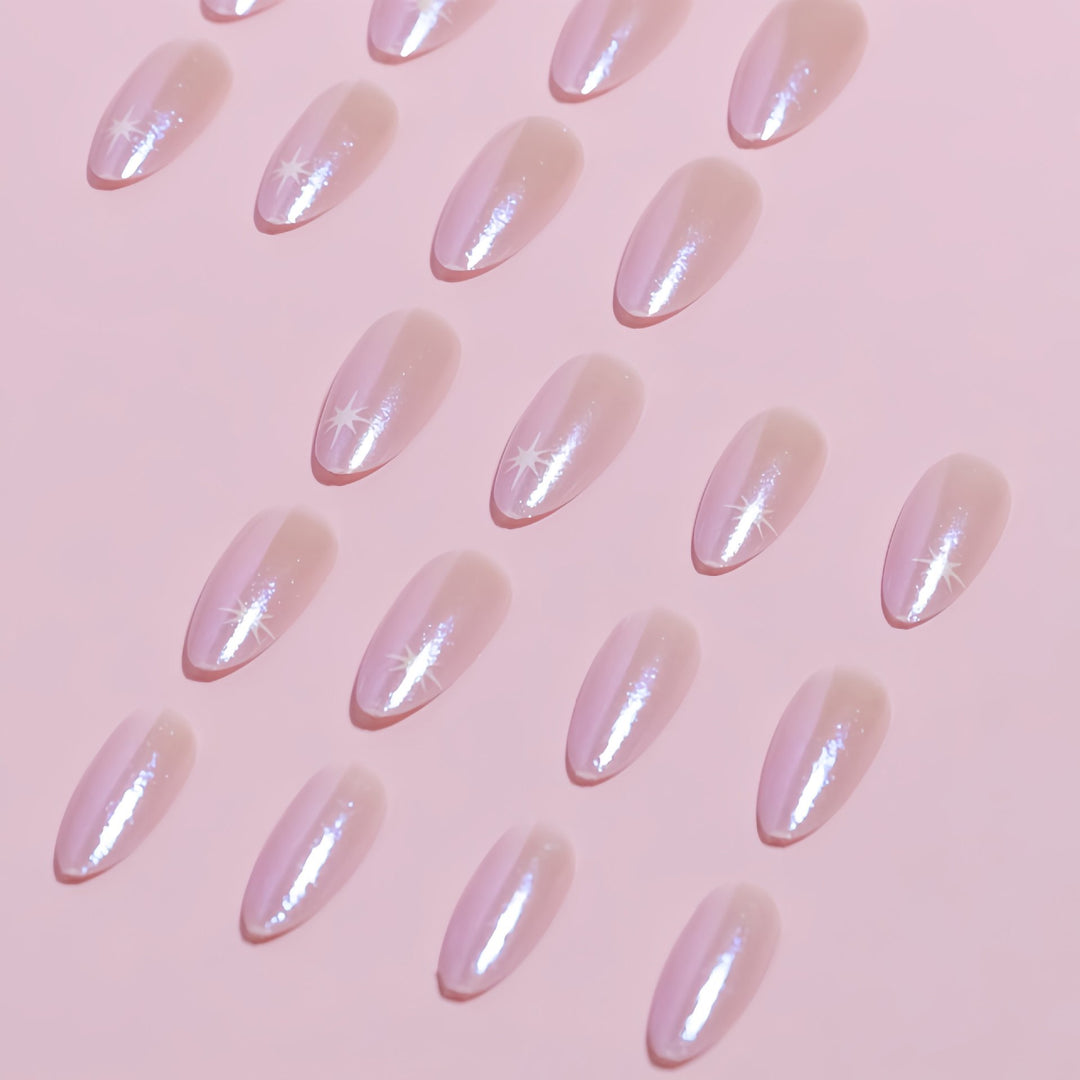 Glossy Nail Art Press-On Tips Stornfield