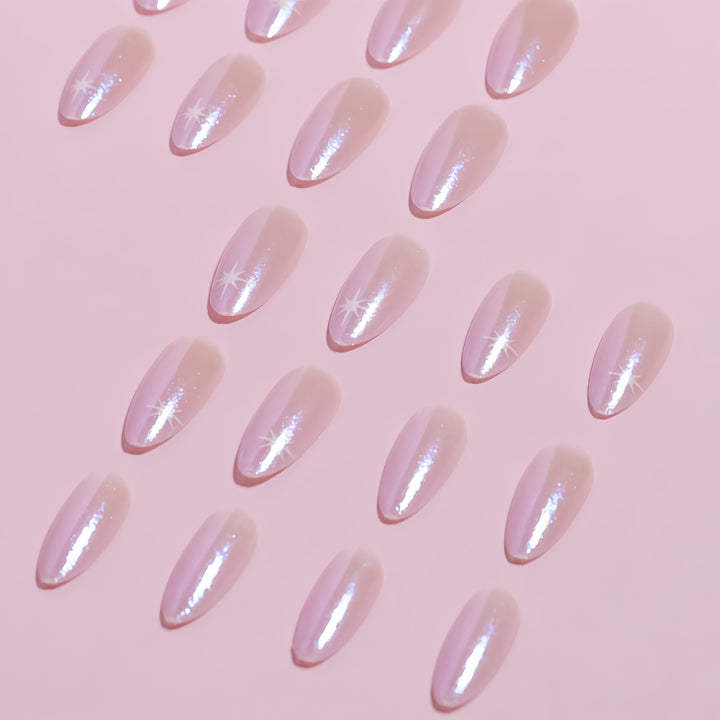 Glossy Nail Art Press-On Tips Stornfield