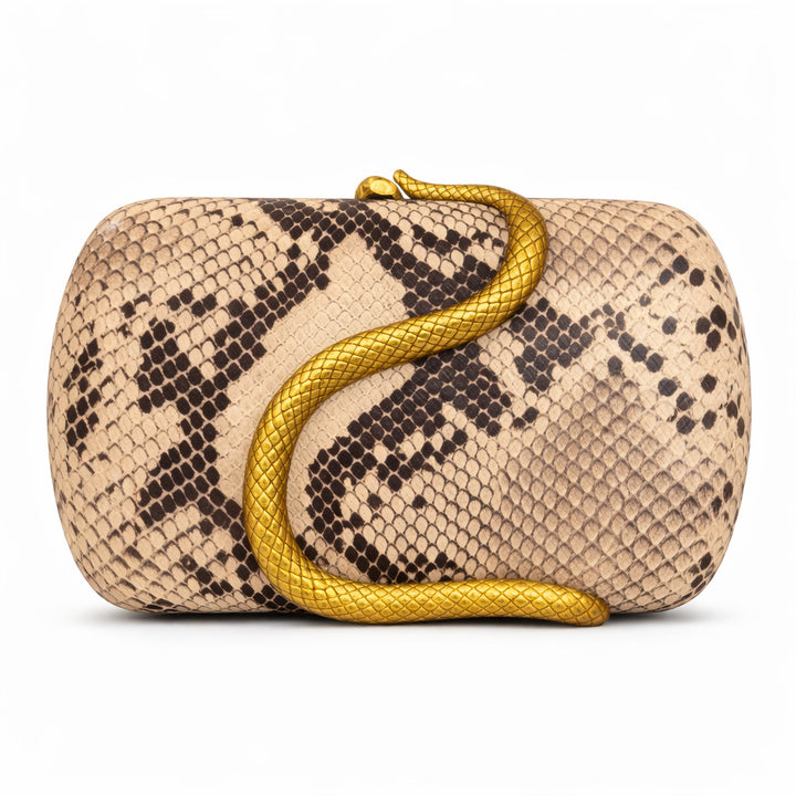 Structured Chain Handle Handbag