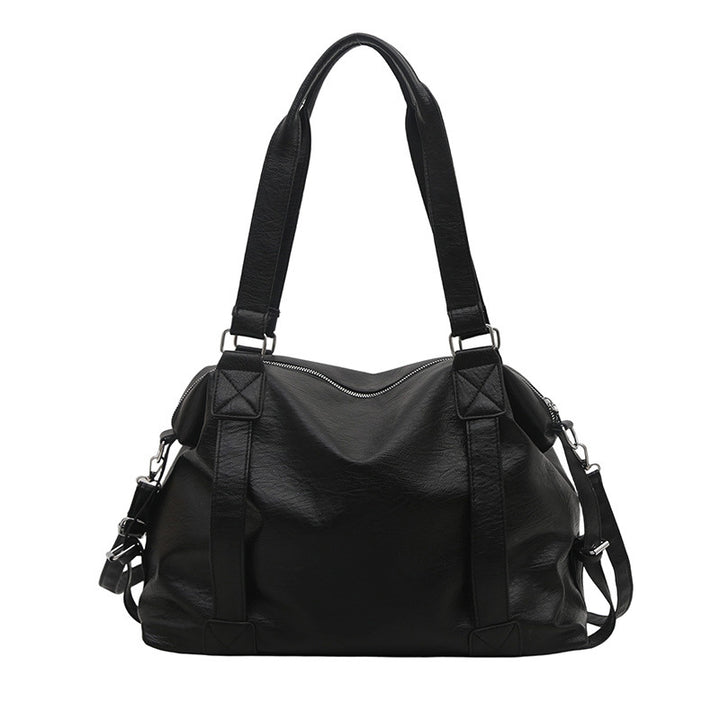 Luxurious Faux Leather Travel Tote Bag Stornfield
