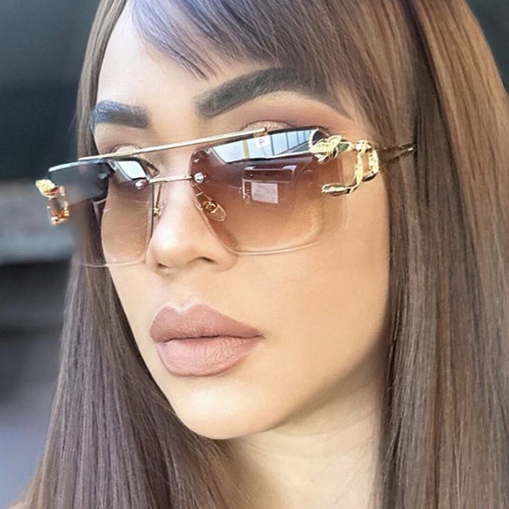 Ladies Luxury Sunglasses with Elegant Metal Detail Stornfield