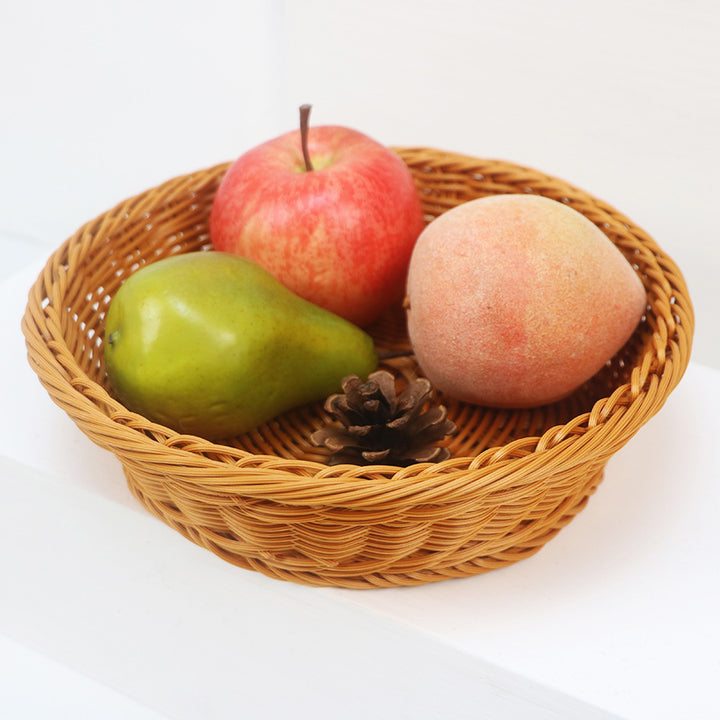 Decorative fruit basket made of handcrafted material Stornfield