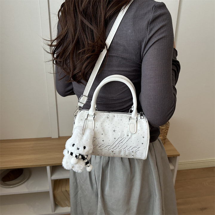 Stylish Star-Embellished Handheld Bag