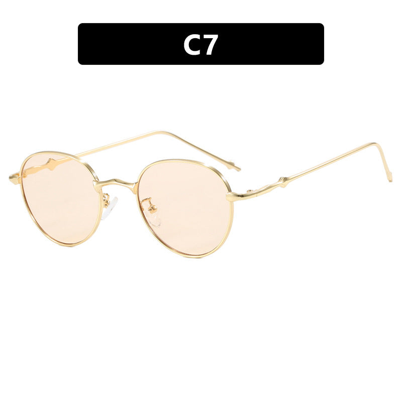 Ladies elegant sunglasses in fashionable oval design Stornfield