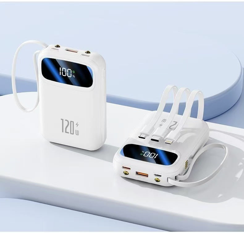 High-performance power bank with digital display and multiple connections Stornfield