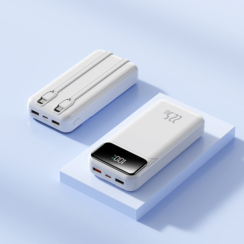 Portable power bank with intelligent USB charging port and digital display Stornfield