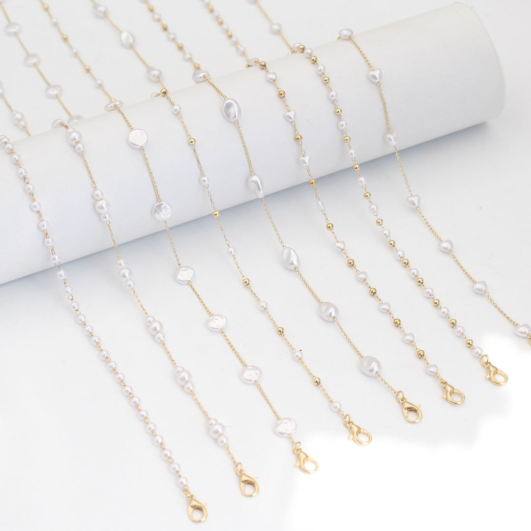 Pearl-Accented Eyewear Chain Stornfield