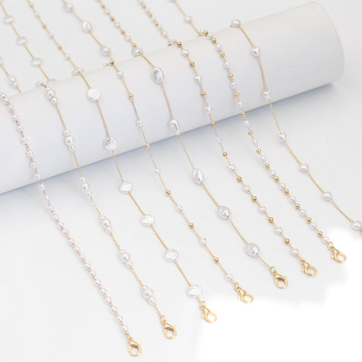 Pearl-Accented Eyewear Chain Stornfield