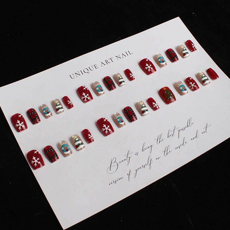 Holiday-Themed Press-On Nail Art Set Stornfield 1790727121