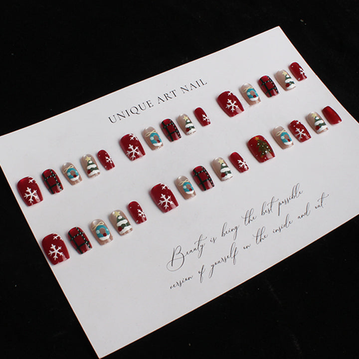 Holiday-Themed Press-On Nail Art Set Stornfield 1790727121