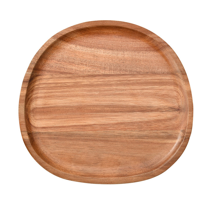 Elegant wooden serving platter with ergonomic design Stornfield