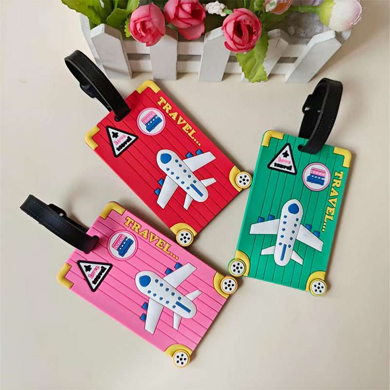 Unisex Travel-Themed Luggage Identifier Stornfield
