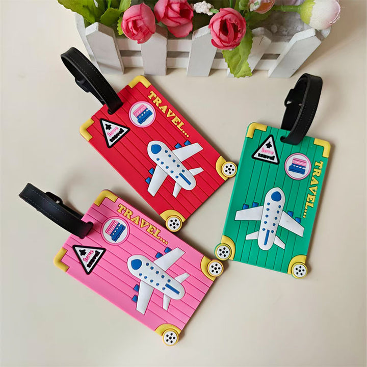 Unisex Travel-Themed Luggage Identifier Stornfield