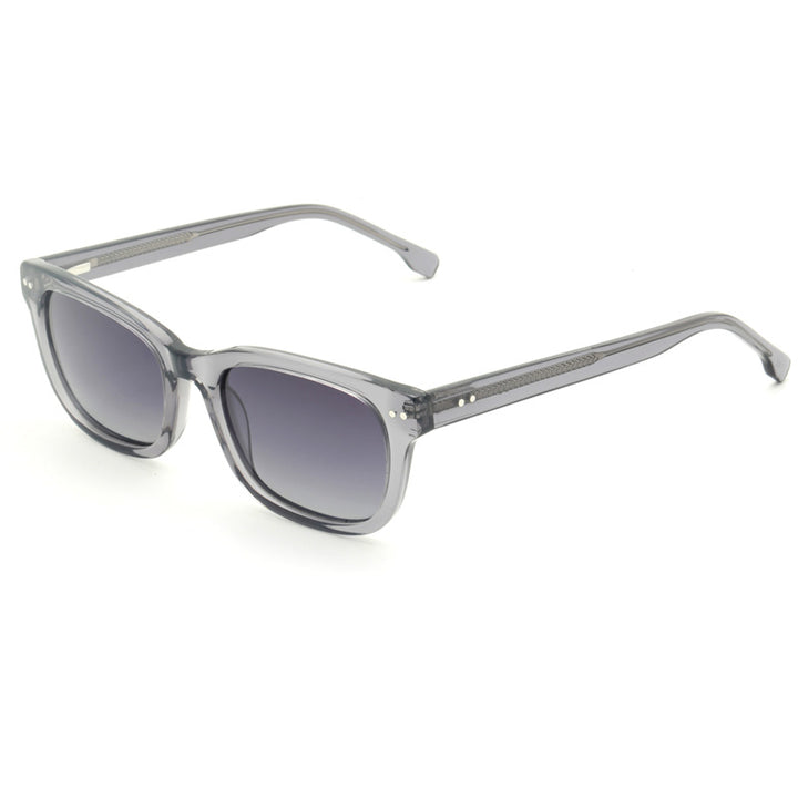 Women's trendy square sunglasses with transparent frame Stornfield