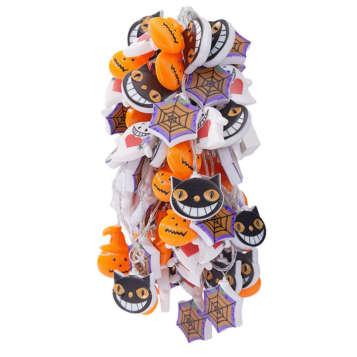 Festive Ghost LED String Lights Stornfield