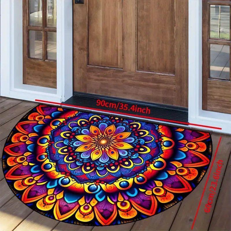 Dragonfly-Themed Decorative Bath Mat