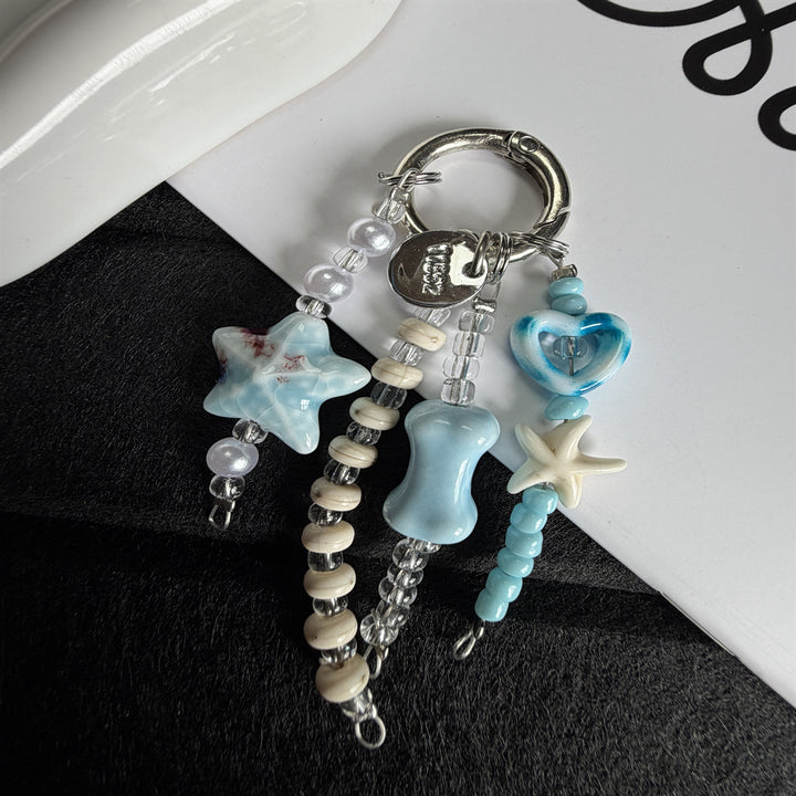 Decorative Beaded Keychain Stornfield 1790135676