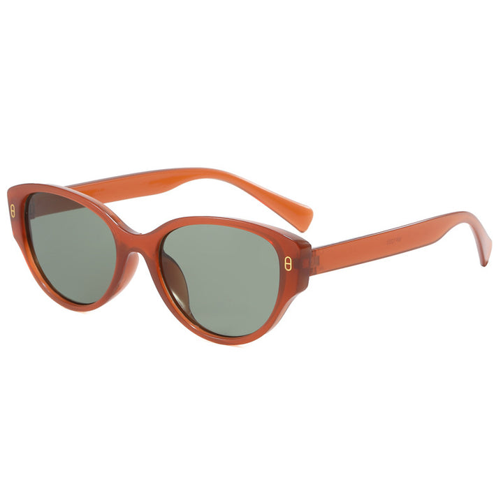 Ladies Cat-Eye Sunglasses with Modern Plastic Frame Stornfield