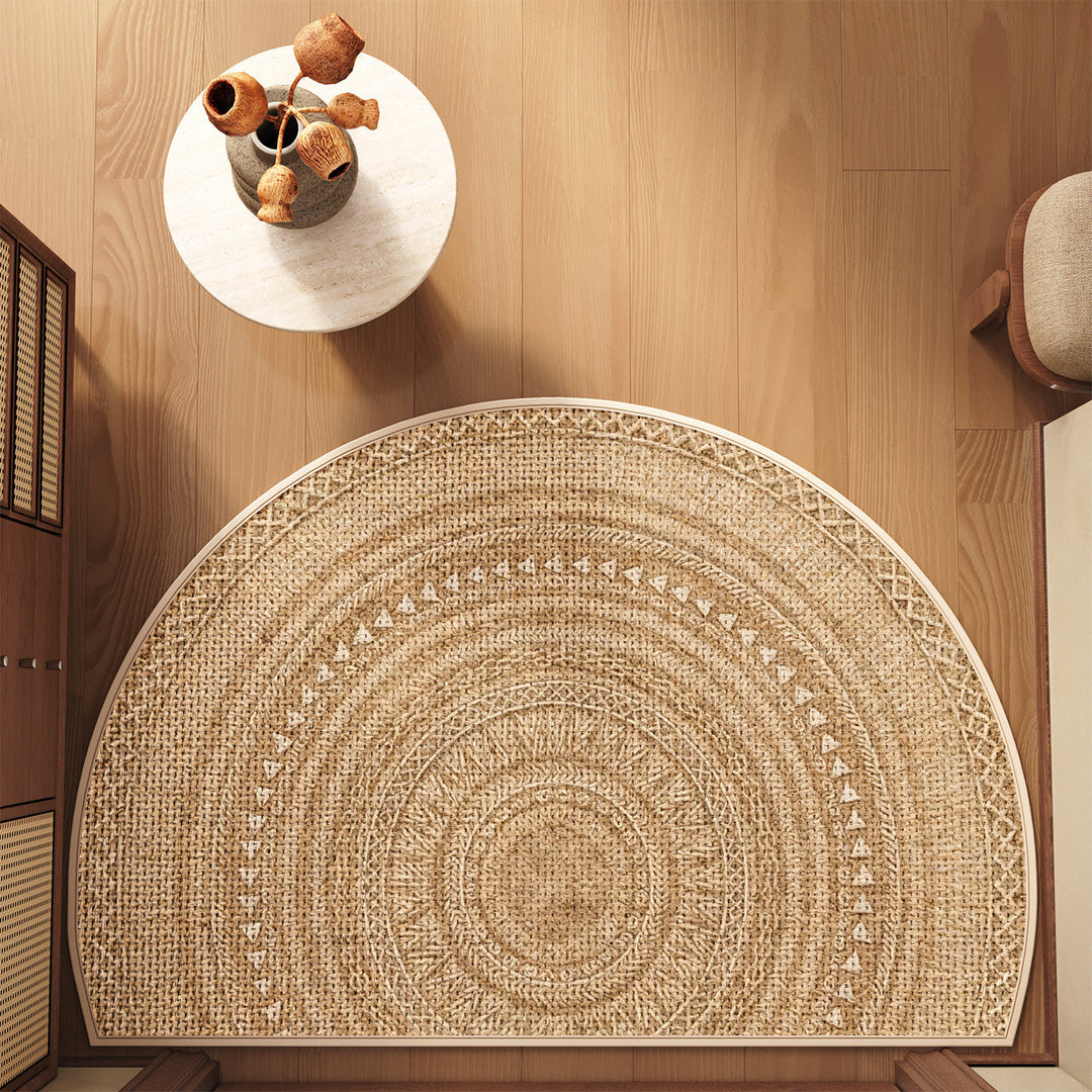 Natural Fiber Decorative Area Mat