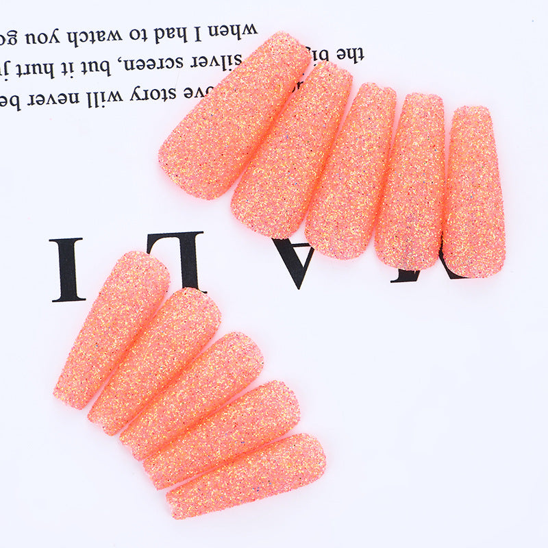 High-quality artificial nails with glitter effects Stornfield