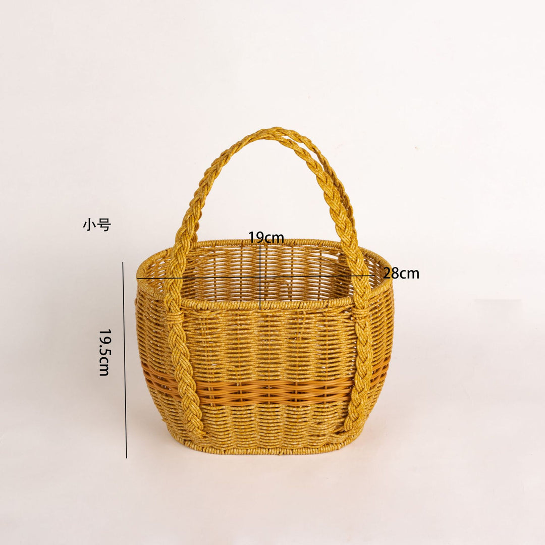 Artisan Woven Storage Basket Stornfield