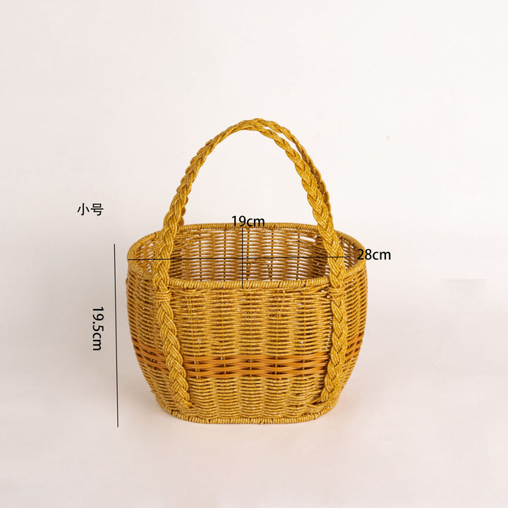 Artisan Woven Storage Basket Stornfield