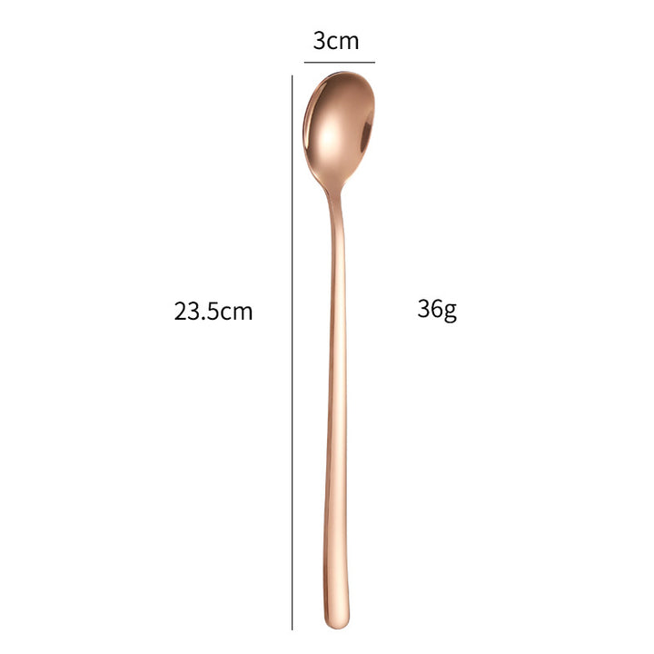 More elegant and ergonomic dessert spoon made of high-quality stainless steel Stornfield