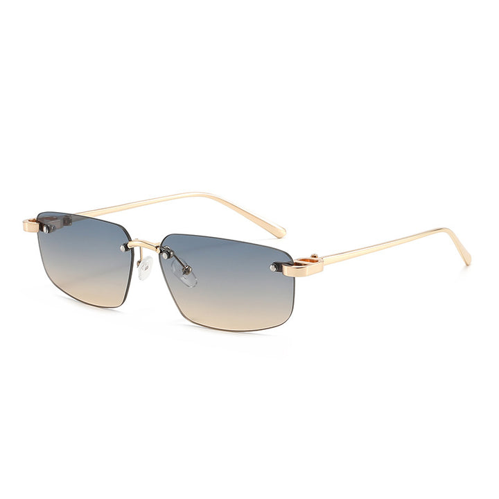 Ladies fashionable rectangular sunglasses with minimalist frame Stornfield