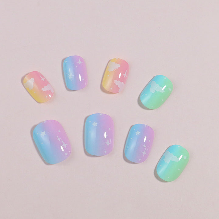Gradient Press-On Nail Set Stornfield