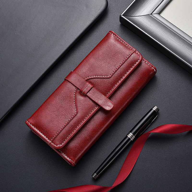 Premium Leather Long Wallet Stornfield
